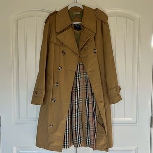 Weathercraft long peacoat trench coat size 40R